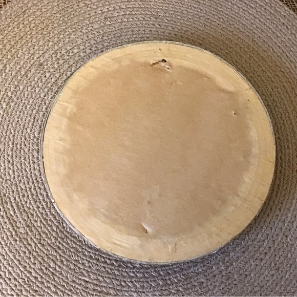 Vintage Clyde Cole print New Inn in round frame - Picture 4 of 4